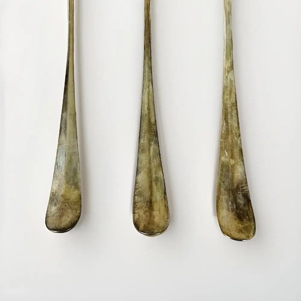 International Silver Lot 6 Silverplate Serving Utensils Cake Pie Spoon Fork